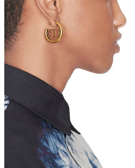 dior hoop earings|dior look alike earrings.